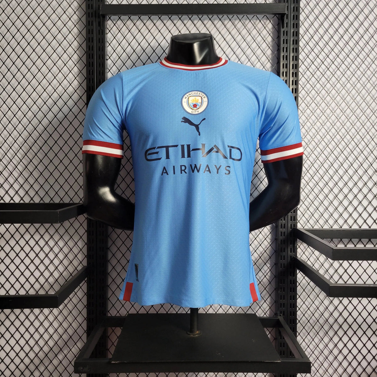 "Camisa Manchester City Home 22/23 - Jogador Masculina - Netmantos"