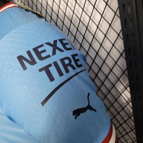 "Camisa Manchester City Home 22/23 - Jogador Masculina - Netmantos"