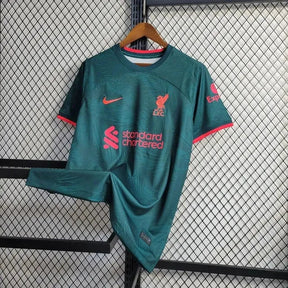 "Camisa Liverpool III 22/23 - Torcedor Masculina Verde - Netmantos"