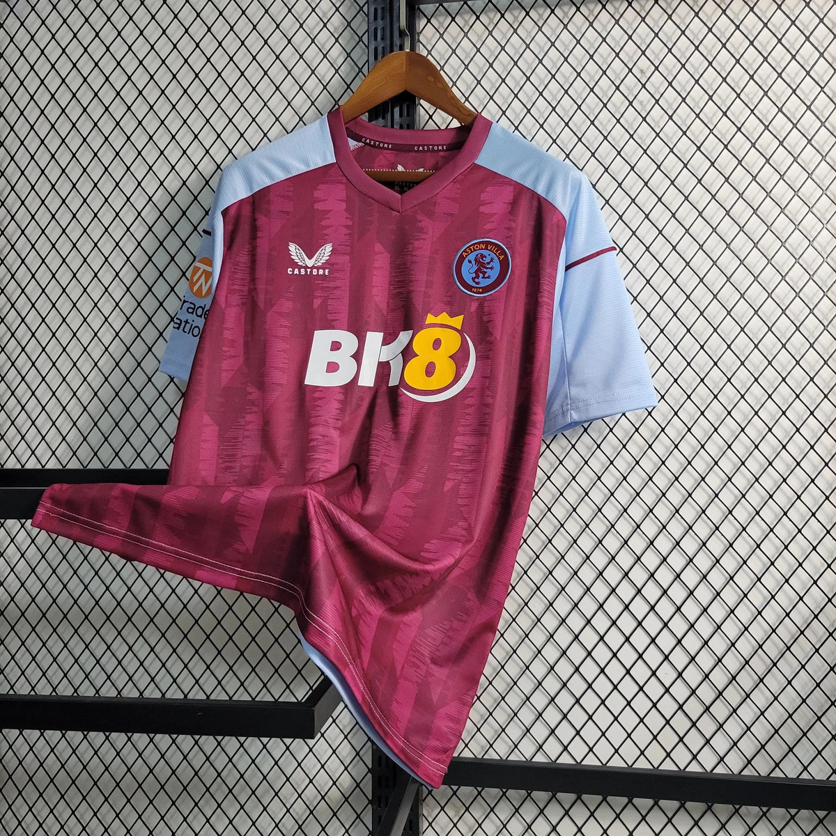 "Camisa Aston Home 23/24 - Torcedor Masculina - Netmantos"