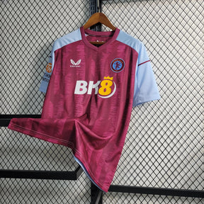 "Camisa Aston Home 23/24 - Torcedor Masculina - Netmantos"