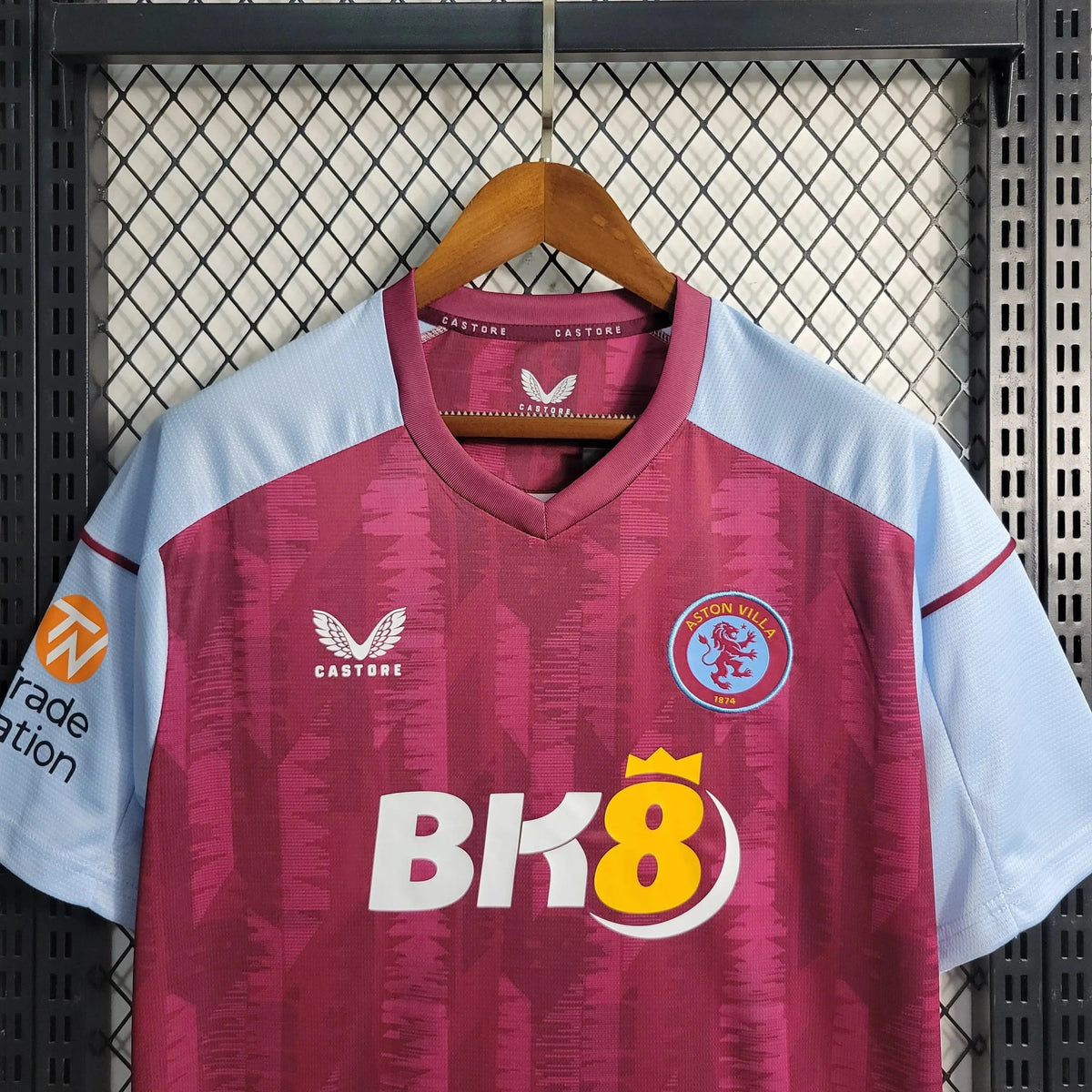 "Camisa Aston Home 23/24 - Torcedor Masculina - Netmantos"