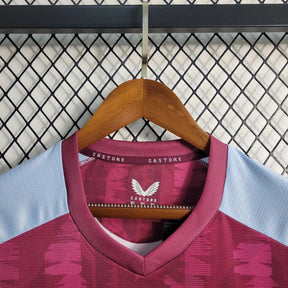 "Camisa Aston Home 23/24 - Torcedor Masculina - Netmantos"
