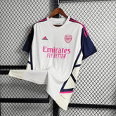 "Camisa Arsenal Treino 23/24 - Torcedor Masculina Branca - Netmantos"