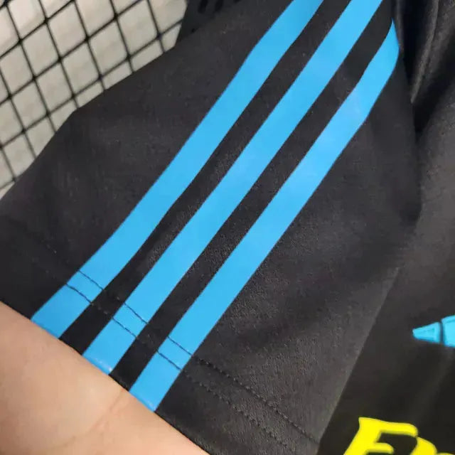 "Camisa Arsenal Treino 23/24 - Torcedor Masculina Preta - Netmantos"