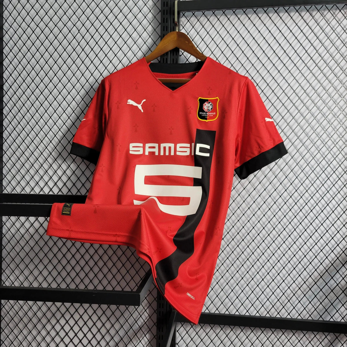 "Camisa Stade Rennais Home 22/23 - Torcedor Masculina - Netmantos"