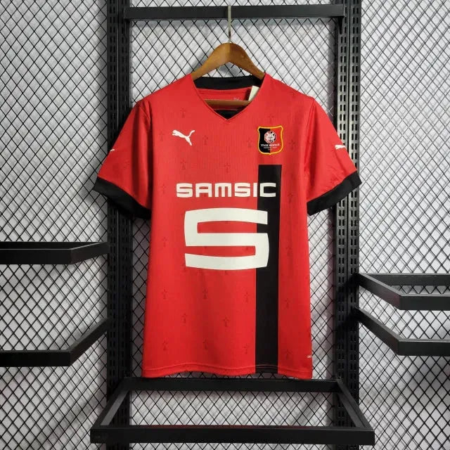 "Camisa Stade Rennais Home 22/23 - Torcedor Masculina - Netmantos"