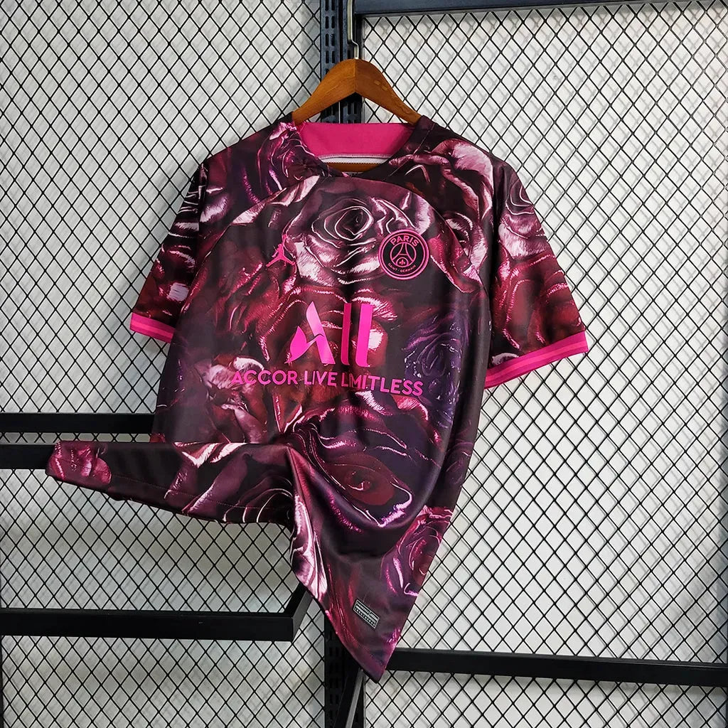 "Camisa PSG Edição Especial 23/24 - Torcedor Masculina Rosa - Netmantos"