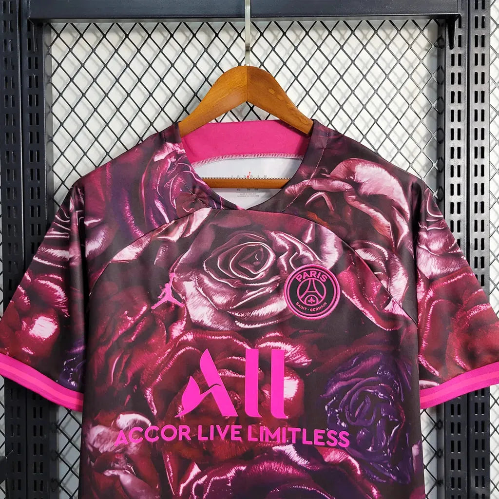 "Camisa PSG Edição Especial 23/24 - Torcedor Masculina Rosa - Netmantos"