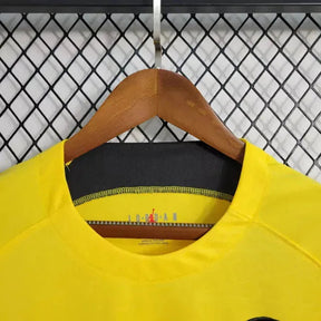 "Camisa PSG Treino 23/24 - Torcedor Masculina Amarela - Netmantos"
