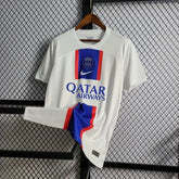 "Camisa PSG Paris Away 22/23 - Torcedor Masculina Branca - Netmantos"