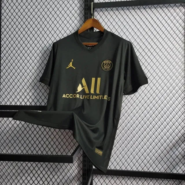 "Camisa PSG Treino Jordan 22/23 - Torcedor Masculina Preta - Netmantos"
