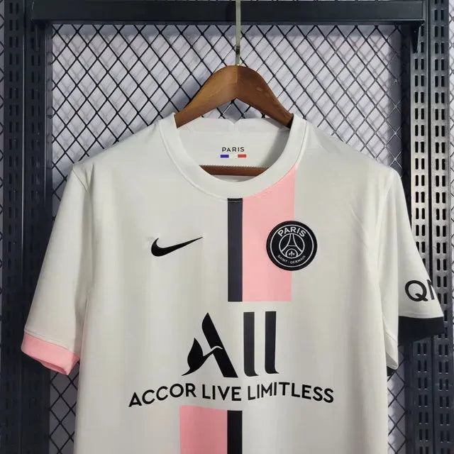"Camisa PSG Away 21/22 - Torcedor Masculina Branca - Netmantos"