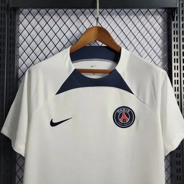 "Camisa PSG Treino 22/23 - Torcedor Masculina Branca - Netmantos"