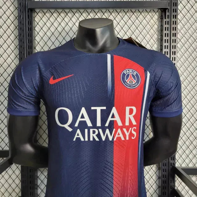 "Camisa PSG Home 23/24 - Jogador Masculina - Netmantos"