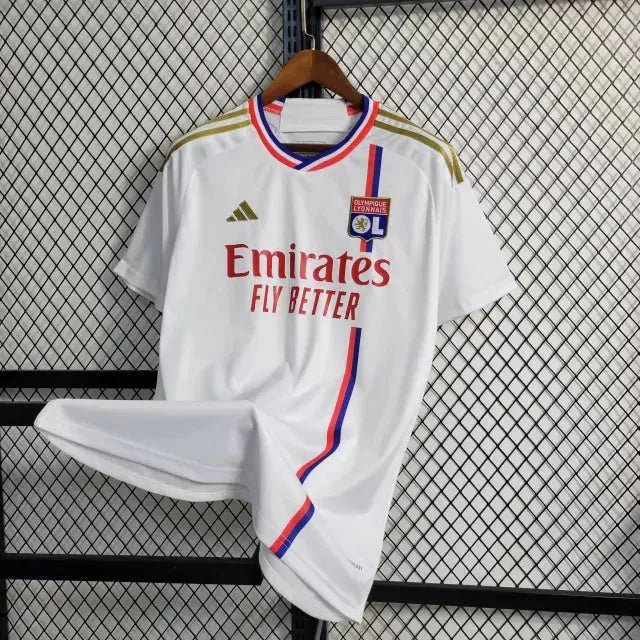 "Camisa Lyon Home 23/24 - Torcedor Masculina - Netmantos"