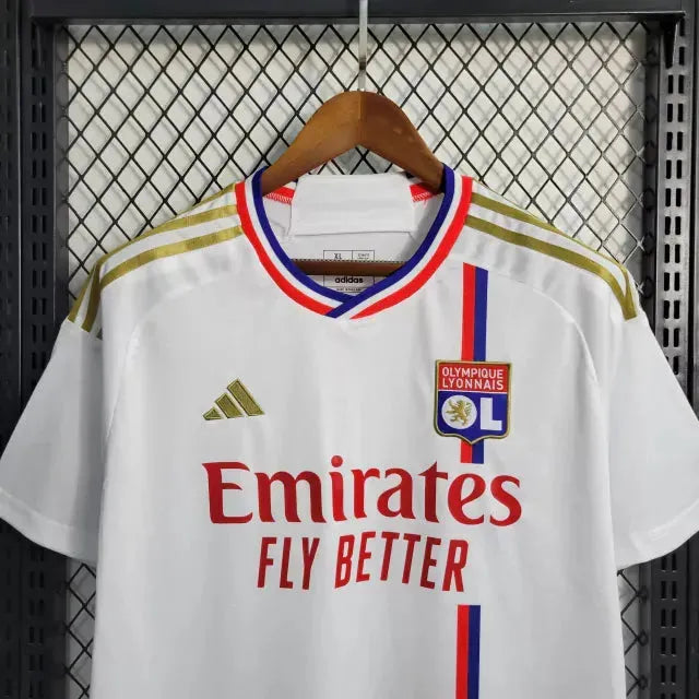 "Camisa Lyon Home 23/24 - Torcedor Masculina - Netmantos"