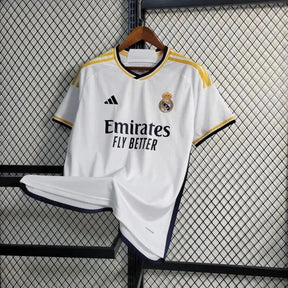 "Camisa Real Madrid Home 23/24 - Torcedor Masculina - Netmantos"