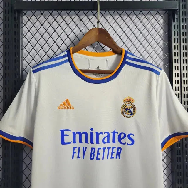 "Camisa Real Madrid Home 21/22 - Torcedor Masculina - Netmantos"