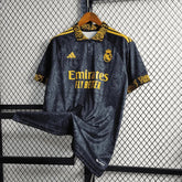"Camisa Real Madrid Concept 23/24 - Torcedor Masculina Preta - Netmantos"