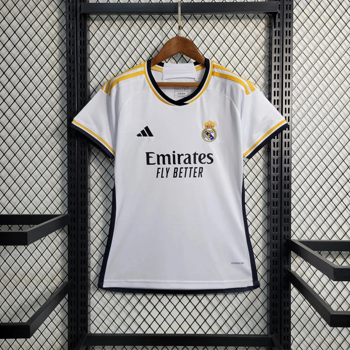 "Camisa Real Madrid Home 23/24 - Torcedor Feminina - Netmantos"