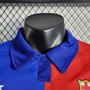 "Camisa Barcelona Classic 23/24 - Jogador Masculina Azul e Vermelho - Netmantos"