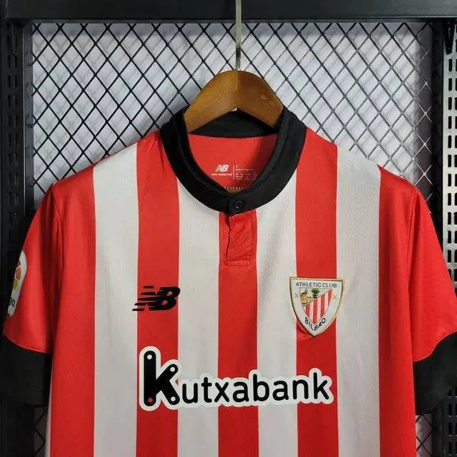"Camisa Athletic Bilbao Home 22/23 - Torcedor Masculina - Netmantos"