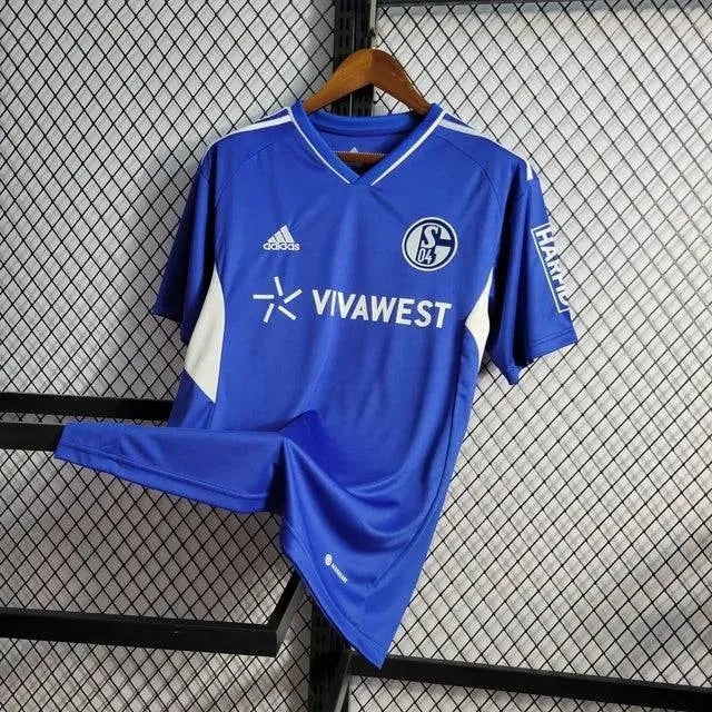 "Camisa Schalke 04 Home 22/23 - Torcedor Masculina - Netmantos"