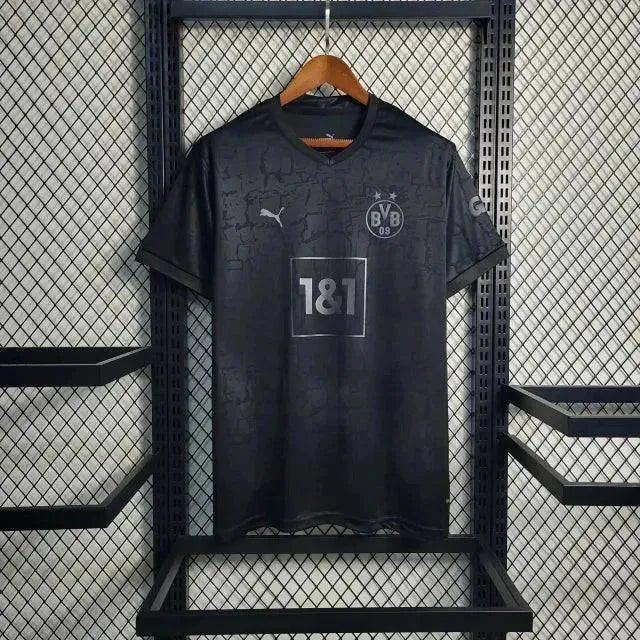 "Camisa Borussia Dortmund Edição Especial 23/24 - Torcedor Masculina Preta - Netmantos"