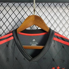"Camisa Bayern Munchen Away 22/23 - Torcedor Masculina Preta - Netmantos"