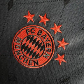 "Camisa Bayern Munchen Away 22/23 - Torcedor Masculina Preta - Netmantos"