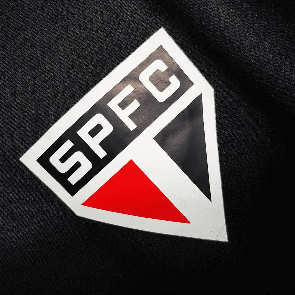"Camisa São Paulo Treino 23/24 - Torcedor Masculina Preta - Netmantos"