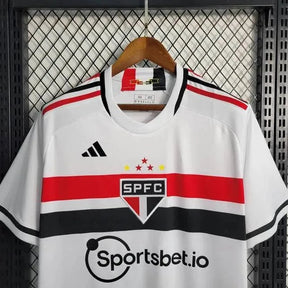 "Camisa São Paulo Home 23/24 - Torcedor Masculina Branca - Netmantos"