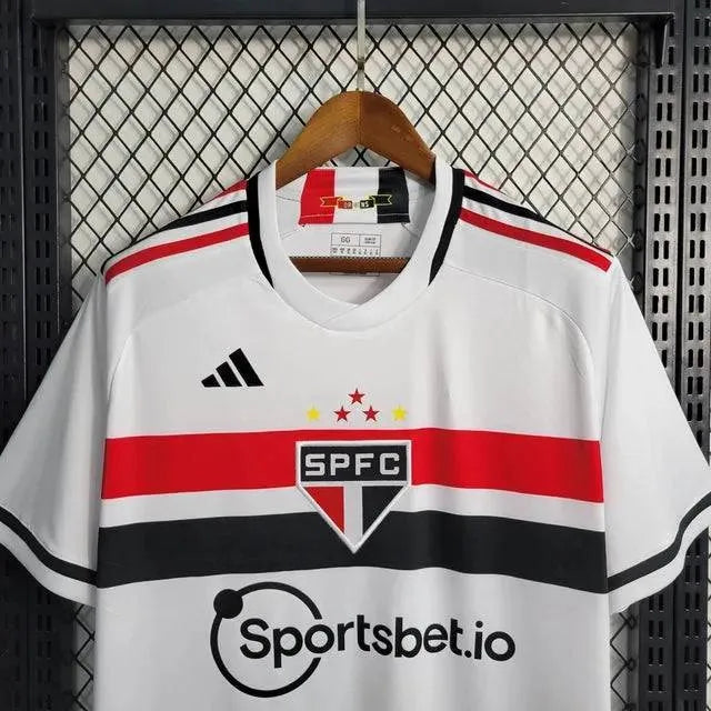 "Camisa São Paulo Home 23/24 - Torcedor Masculina Branca - Netmantos"