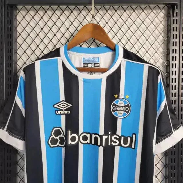 "Camisa Grêmio Home 23/24 - Torcedor Masculina - Netmantos"