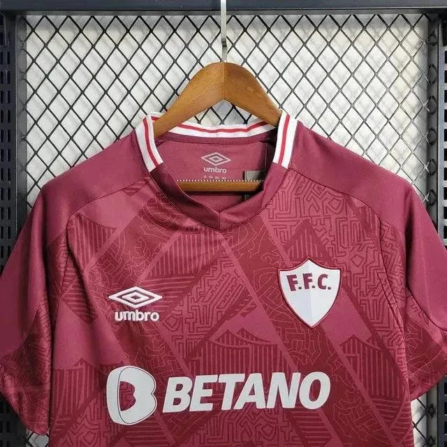 "Camisa Fluminense II Away 22/23 - Torcedor Masculina Vermelha - Netmantos"