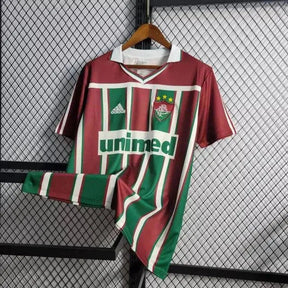"Camisa Fluminense Retrô Home 02/03 - Torcedor Masculina - Netmantos"
