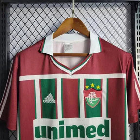 "Camisa Fluminense Retrô Home 02/03 - Torcedor Masculina - Netmantos"