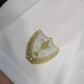 "Camisa Fluminense Away 23/24 - Torcedor Masculina Branca + Patches Libertadores - Netmantos"