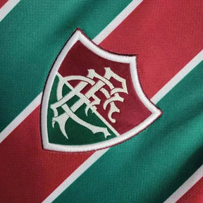 "Camisa Fluminense Home 23/24 - Torcedor Masculina + Patches Libertadores - Netmantos"