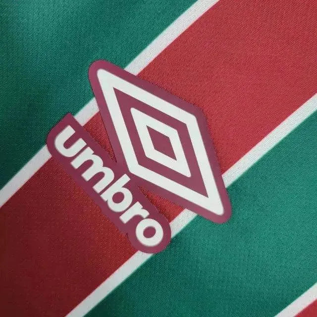 "Camisa Fluminense Home 23/24 - Torcedor Masculina + Patches Libertadores - Netmantos"