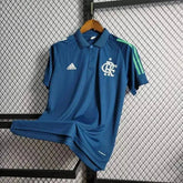 "Camisa Flamengo Polo Treino 21/22 - Torcedor Masculina Azul - Netmantos"
