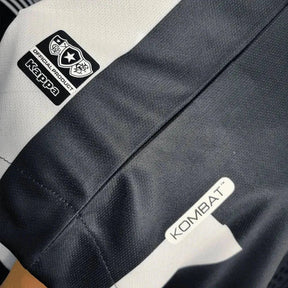 "Camisa Bota Fogo Home 21/22 - Torcedor Masculina Preta e Branca - Netmantos"