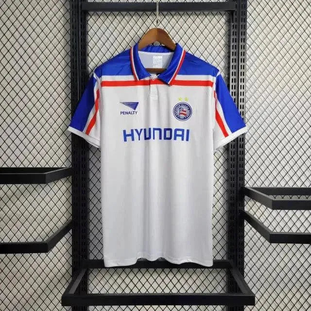 "Camisa Bahia Retrô Home 1998 - Torcedor Masculina - Netmantos"