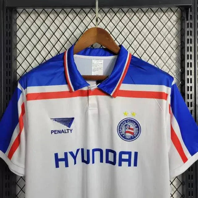 "Camisa Bahia Retrô Home 1998 - Torcedor Masculina - Netmantos"