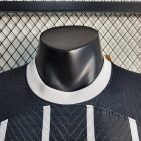 "Camisa Timão Home 23/24 - Jogador Masculina Preta - Netmantos"