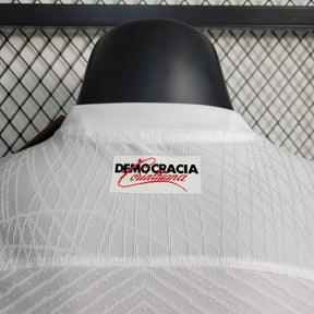 "Camisa Timão  Home 23/24 - Jogador Masculina Branca - Netmantos"