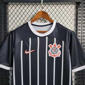 "Camisa Timão Away 23/24 - Torcedor Masculina Preta - Netmantos"