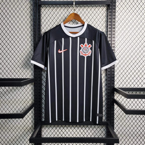 "Camisa Timão Away 23/24 - Torcedor Masculina Preta - Netmantos"