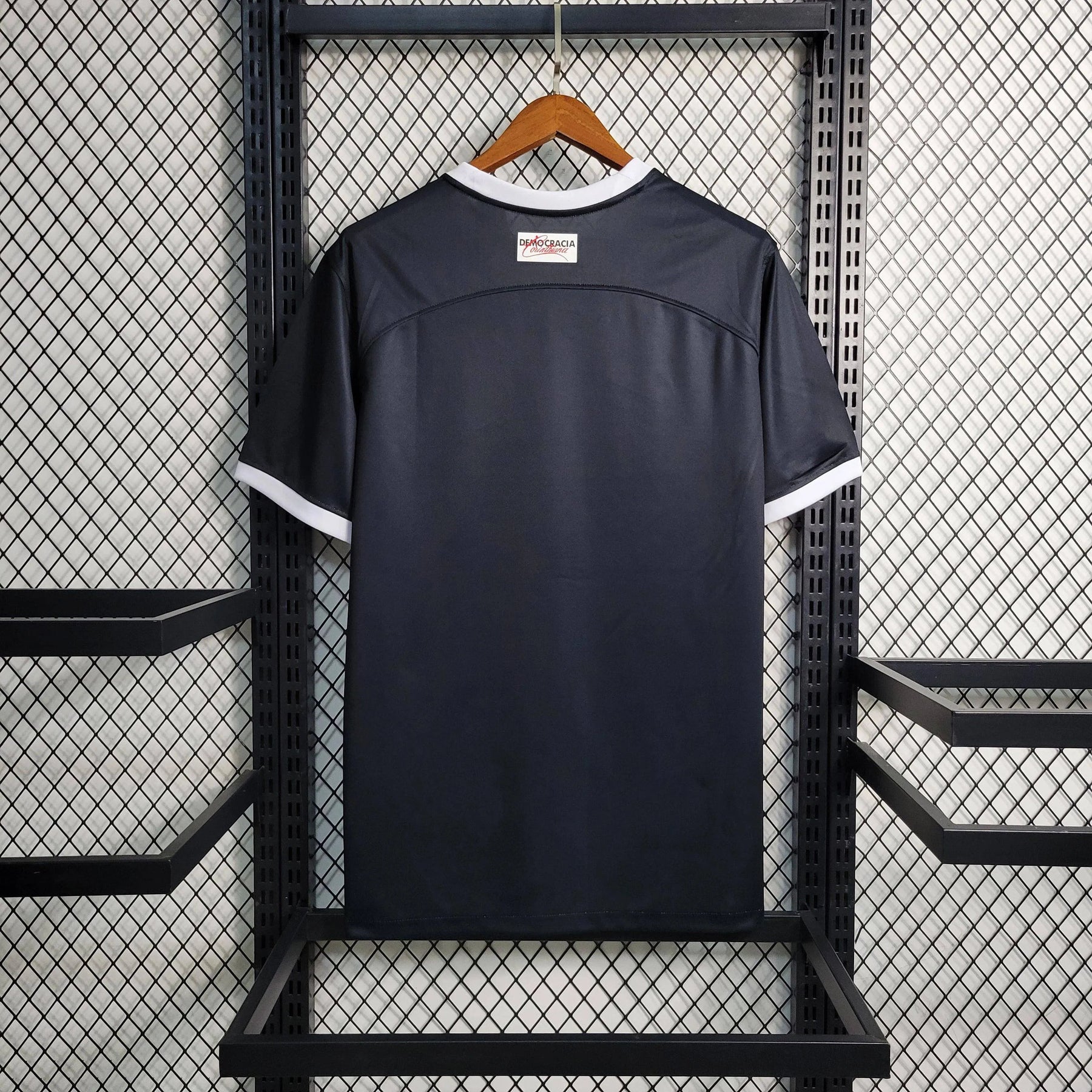 "Camisa Timão Away 23/24 - Torcedor Masculina Preta - Netmantos"